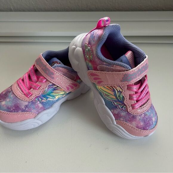NEW SKECHERS unicorn storm (toddler) in pink-lavender - Picture 1 of 7